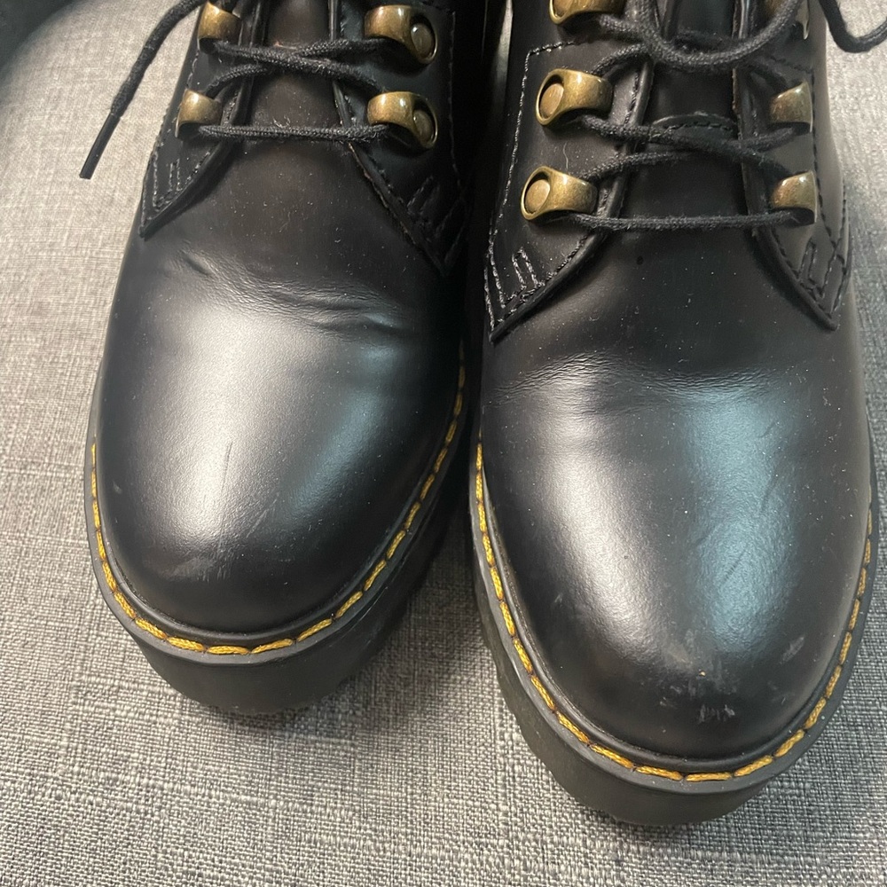 Dr Marten’s women’s chunky platform Oxford - Picture 9 of 12